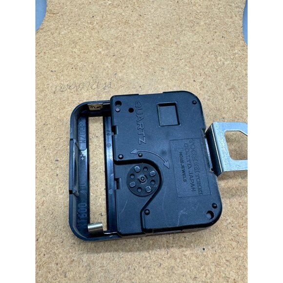 Handcrafted Southwestern Sand Art Wall Clock brown rug maker not tested 12" READ - Picture 10 of 12